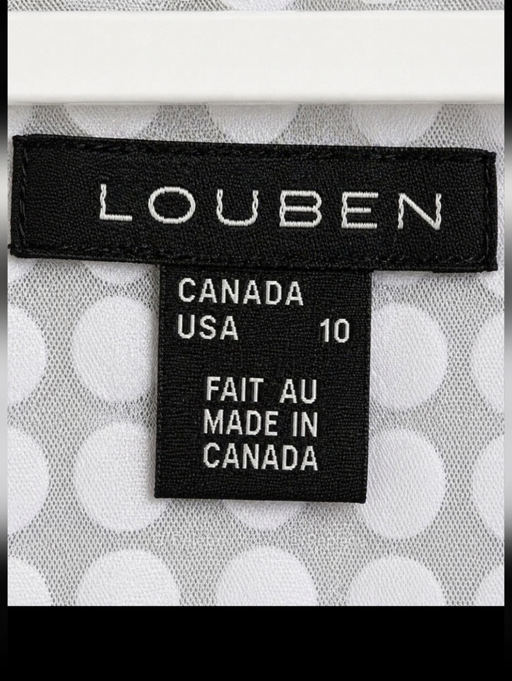 Louben | Quilted White /Gray Cropped Chic Jacket - Picture 5 of 12